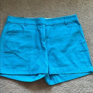 J. Crew Vibrant Turquoise Women's Shorts